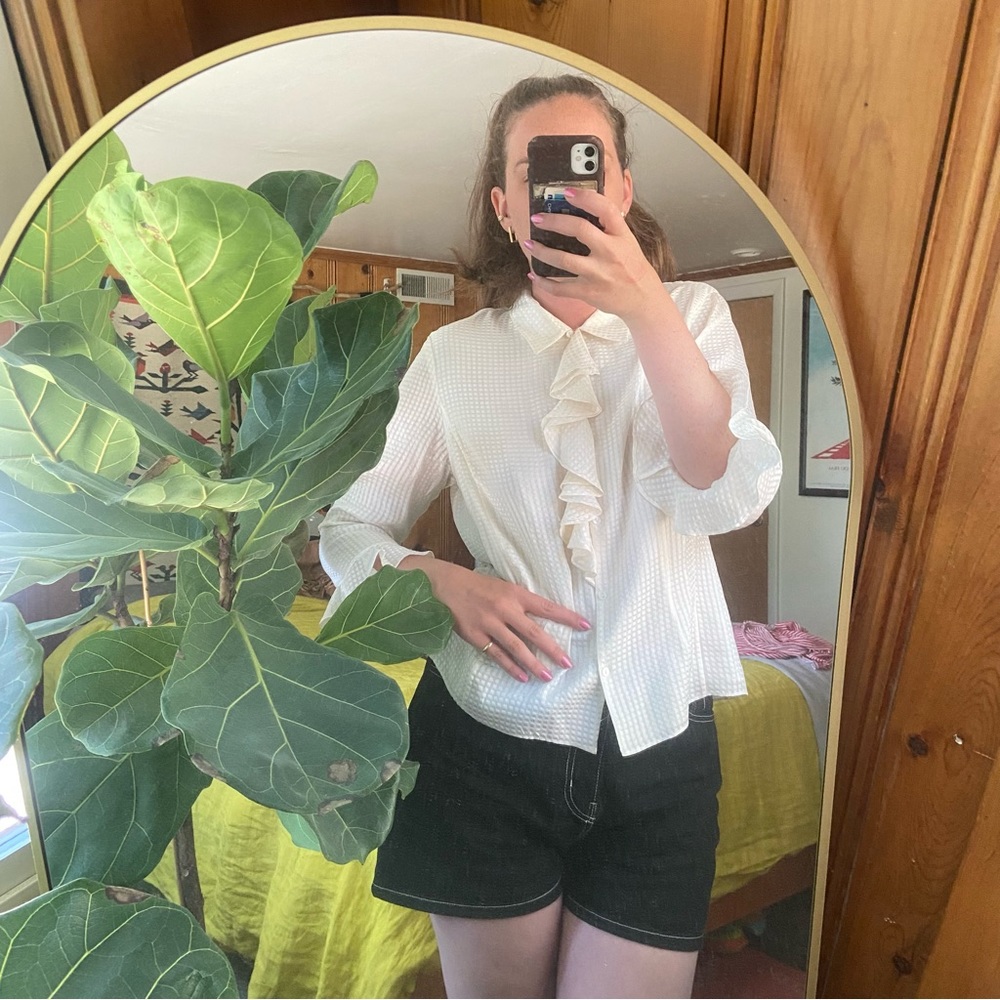 Vintage Anne Klein Silk Blouse